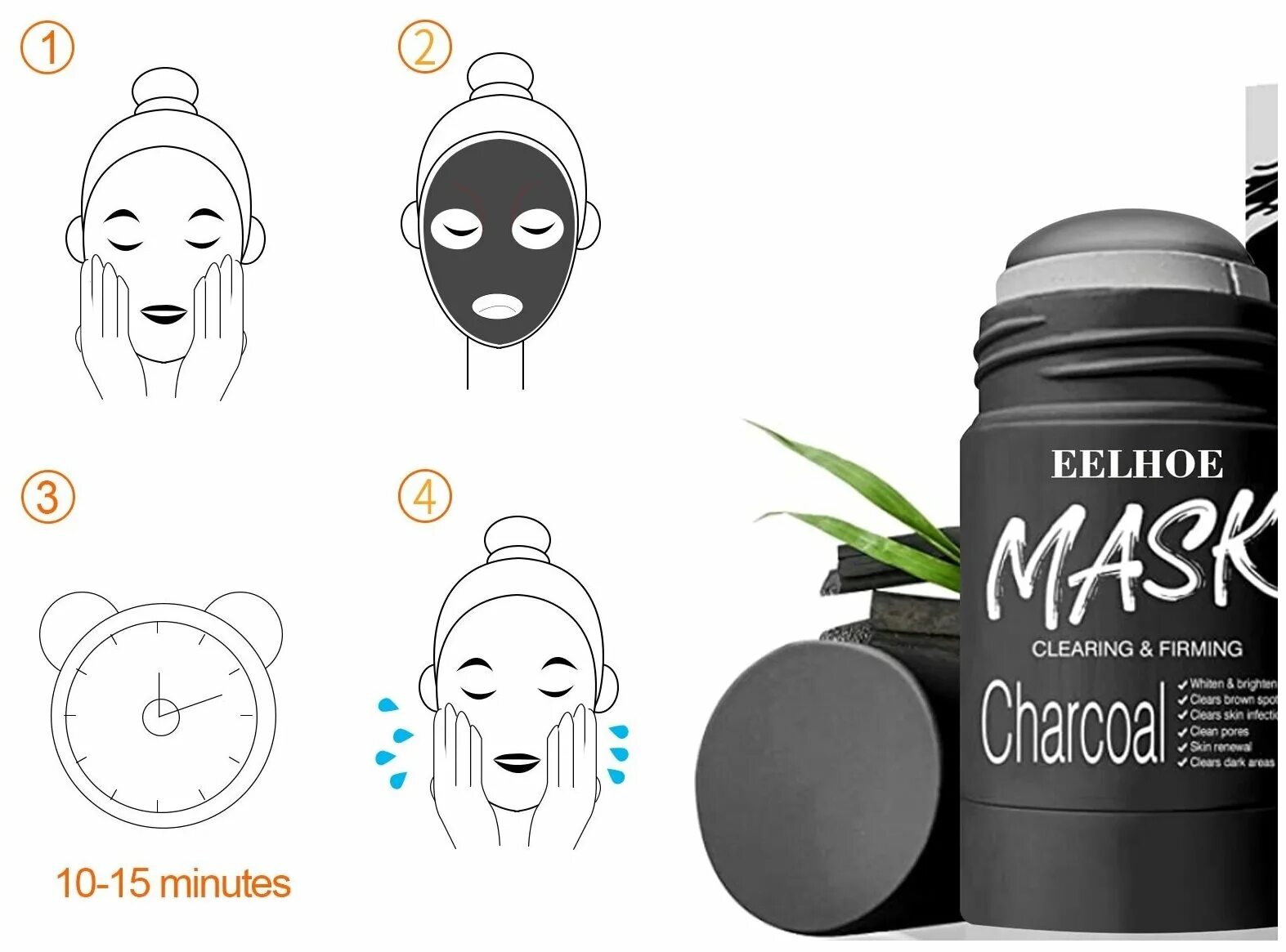 Маска стик Bamboo Charcoal Mask. Black Mask Stick Bamboo Charcoal Mask. Глиняная маска для лица стик Black Mask. Стик от черных точек o'Cheal Bamboo Charcoal Mask. Маска стик применение