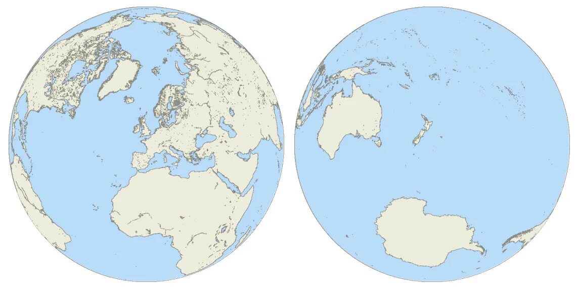 Земные полушария. Материковое и океаническое полушария. Океаническое полушарие земли. Северное полушарие земли.