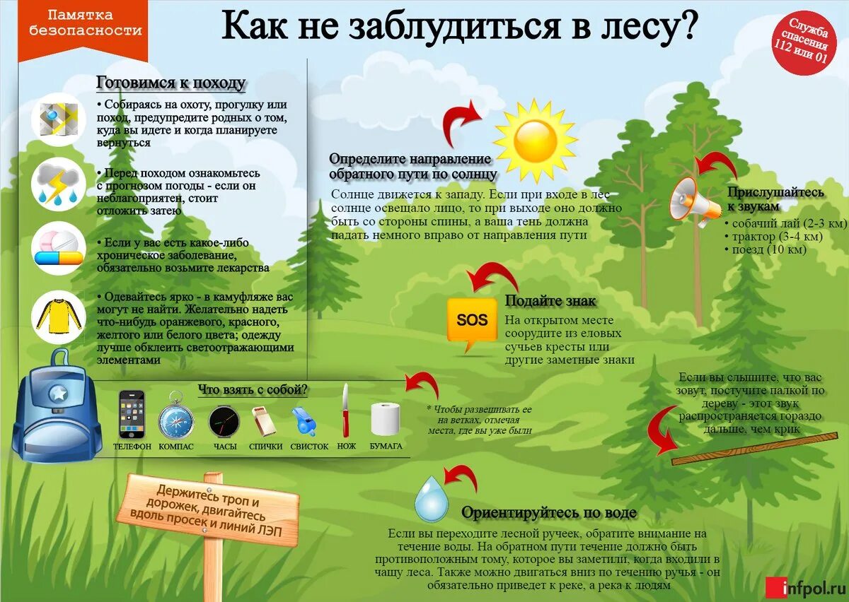 Помощь заблудившимся в лесу. Памятка для детей если заблудился в лесу. как незаблюдиться в лесу. как не заблудиться в лесу. чтобы не потеряться в лесу.