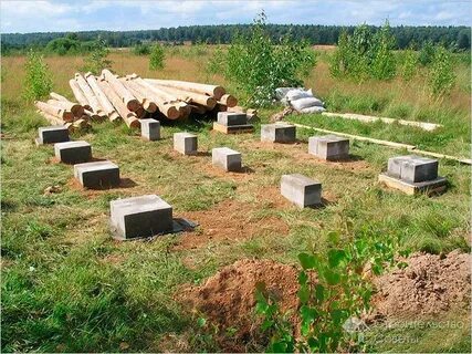 Блоки под баню