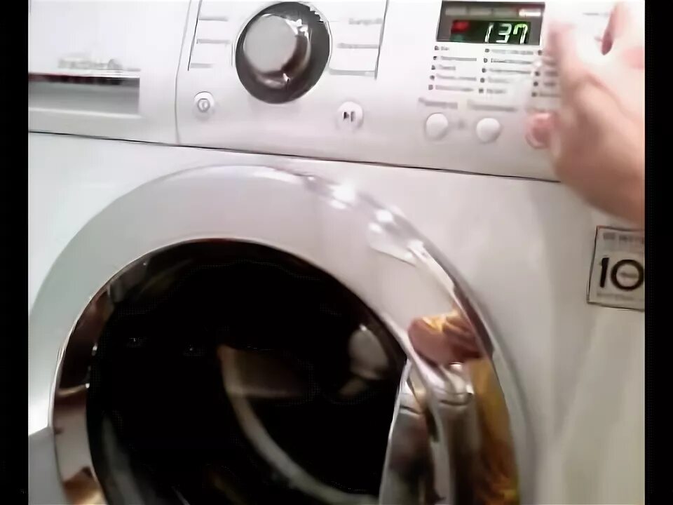 Lg не отжимает ошибка