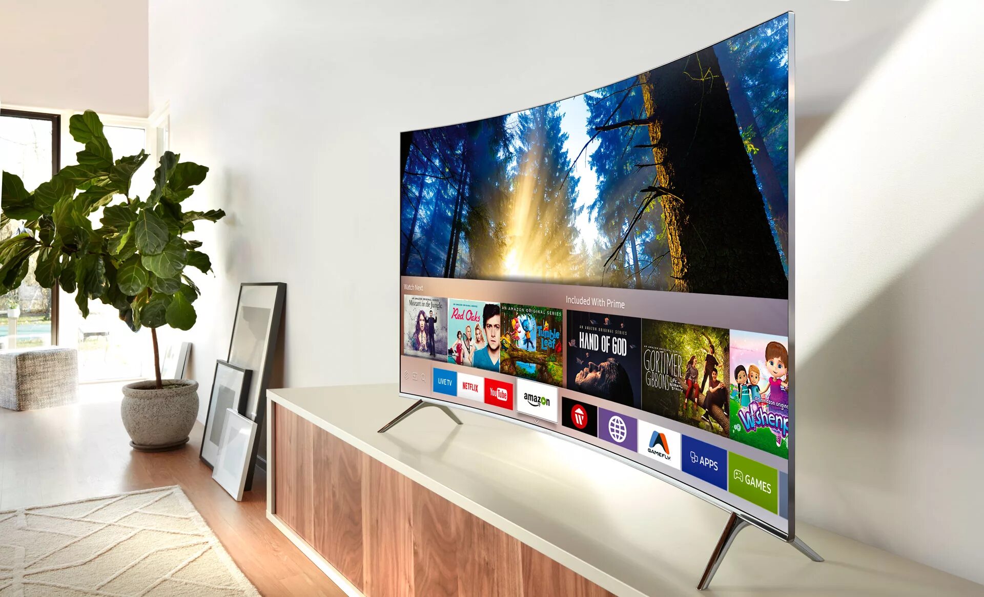 Лучшие телевизоры для игр. Samsung ue55ks7500. QLED Smart Samsung ue55ks7500 hdr10. Samsung Smart TV 55. Изогнутый телевизор самсунг 65.