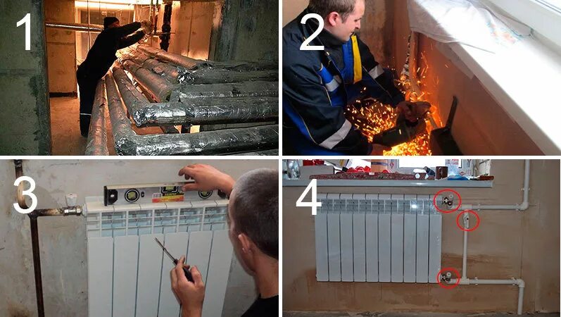Монтаж батарей. Демонтаж батареи отопления. Отопление в квартире. Как правильно поменять радиатор. Отопление в квартире.