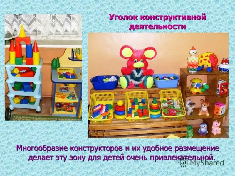 Строительные игры цель средняя группа