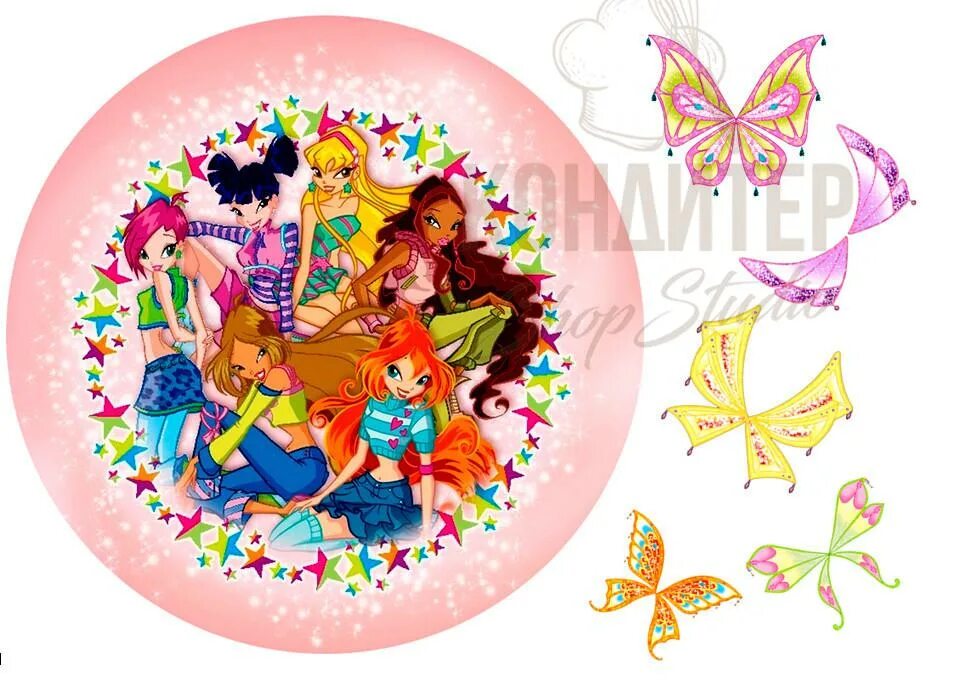 винкс в круге. блу из винкс скриншоты. винкс сахарная печать. винкс картинки для печати на торт. орден круга винкс.