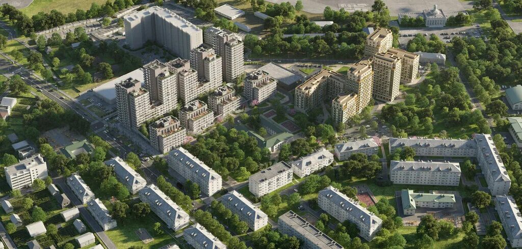 Фото: Квартал Авиатор, жилой комплекс, ул. Аэропорт, 25/1, Новосибирск - Яндекс 