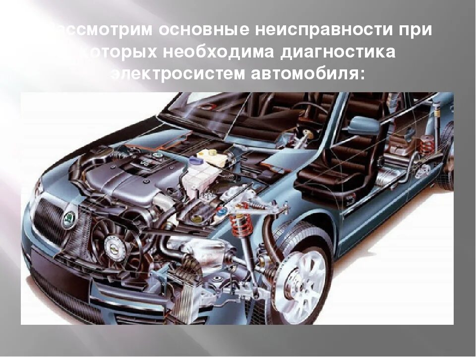 Неисправности электрооборудования автомобиля. Электрооборудование автомобиля. Диагностирование электрооборудования автомобиля. Система электрооборудования автомобиля. Основные неисправности электрооборудования автомобиля.