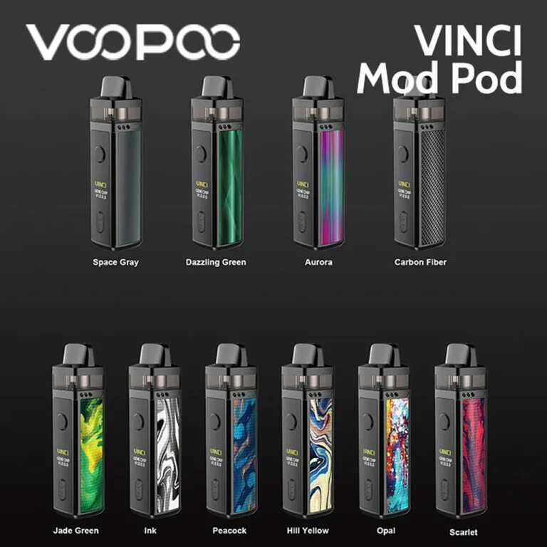 Pod mod. Voopoo vinci mod pod. voopoo vinci mod pod (aurora) 1500мач. набор voopoo vinci r mod pod цвета. набор voopoo vinci 2 mod pod цвета.