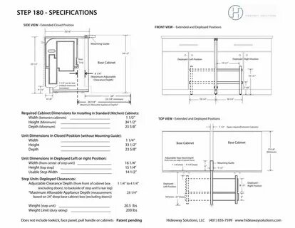 Specified steps