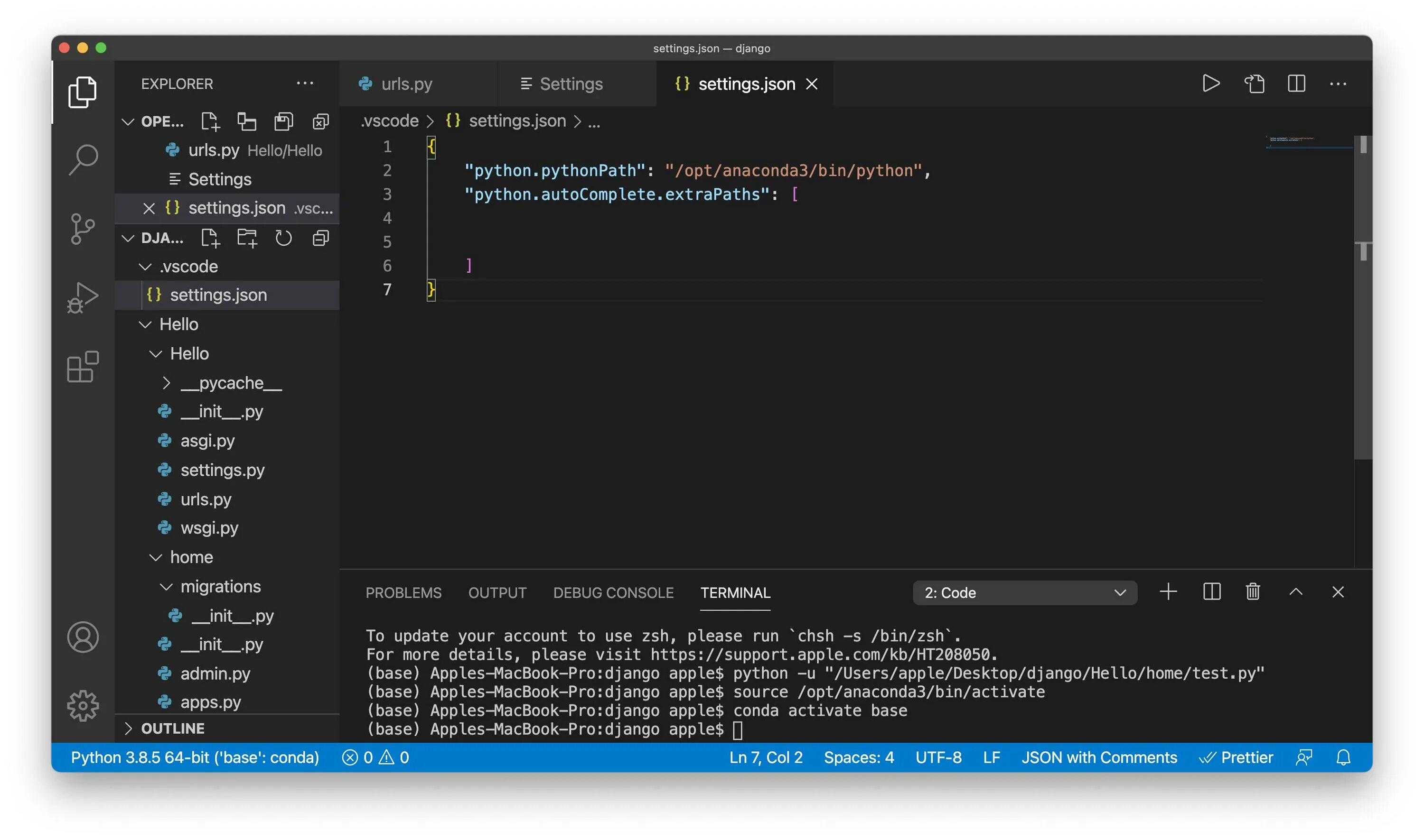 Python studio code