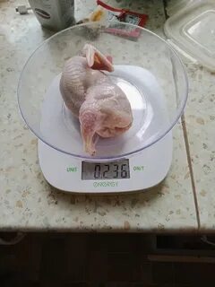 Вес тушки