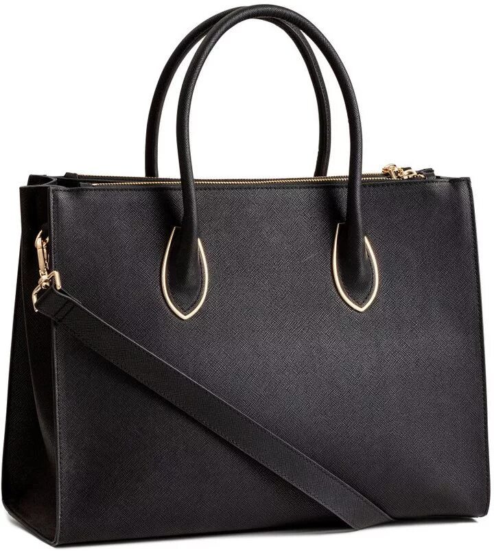 Black handbag