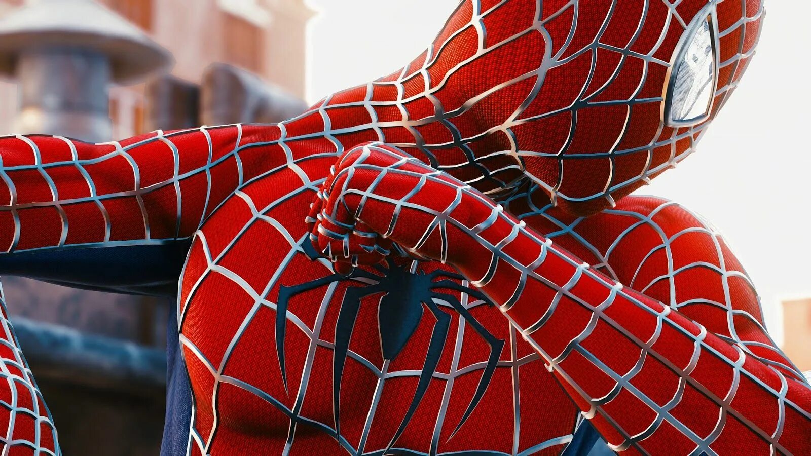 Человек паук Сэма Рэйми. Spider man 2 Sam Raimi. Костюм человека паука Сэма Рэйми. Spider man ps4 костюм Сэма Рэйми.