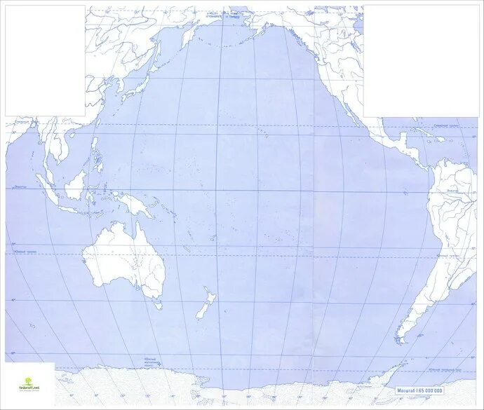 Тихий океан контуры на карте. Карта Тихого океана 7 класс атлас. Карта Тихого океана географическая. Контурная карта Тихого океана.