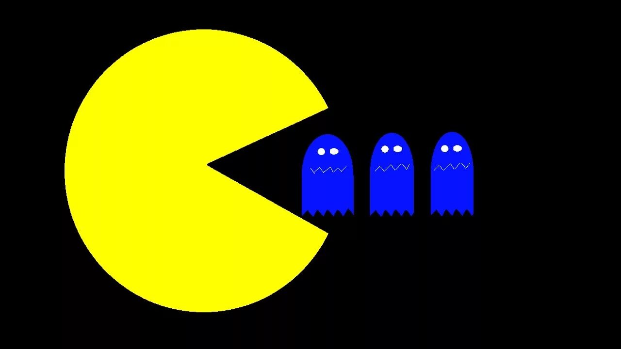 Sudo pacman. Пакман. Пакман надпись. Пакман ест. Пакман с закрытым ртом.