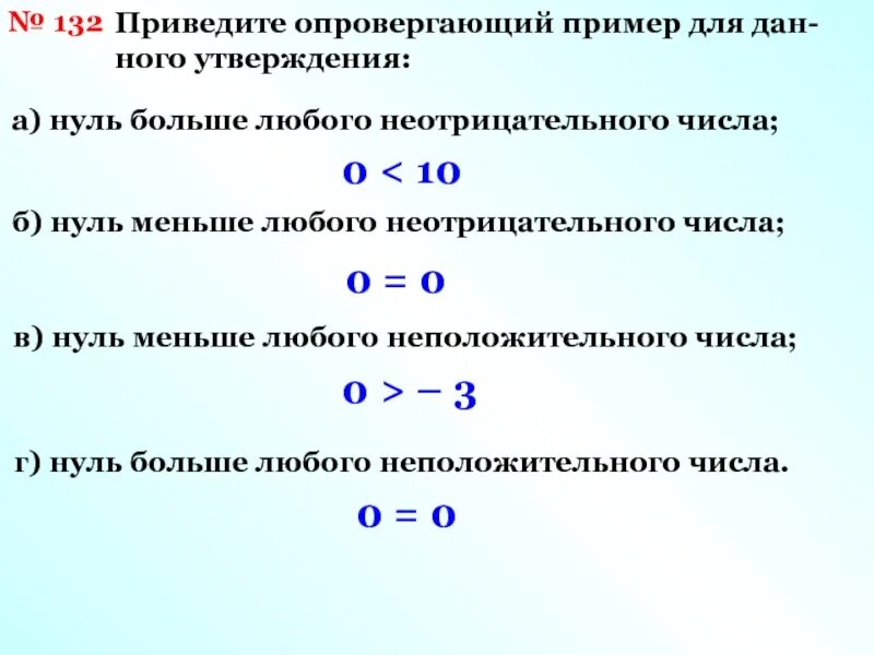 2 числа меньше 0 целых 0 1. Отрицательное число меньше нуля. 0 Больше любого отрицательного числа. А больше нуля с меньше нуля. Ноль больше отрицательного числа.