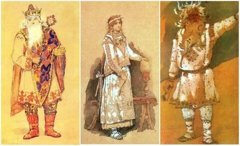 Персонажи пьесы снегурочка
