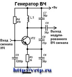 Простой сигнал генератор своими руками