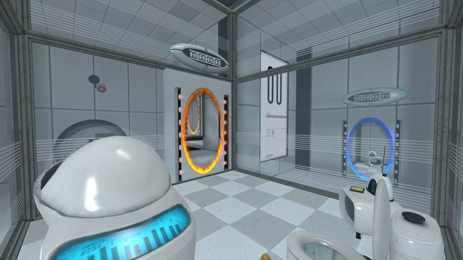 Portal eu. Portal 2. Portal 2 комната. Portal 1 и Portal 2. Portal 2 локации.