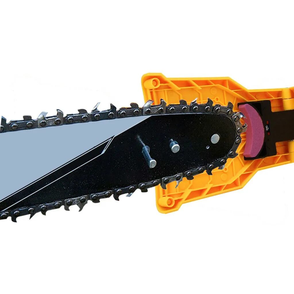 Инструмент для заточки цепей бензопил Chainsaw. Заточка для бензопилы Chainsaw Sharpener. Приспособление для заточки цепей бензопил Chain Sharpener. Насадка для заточки бензопильных цепей.