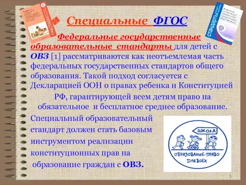 Овз и ооп в чем разница