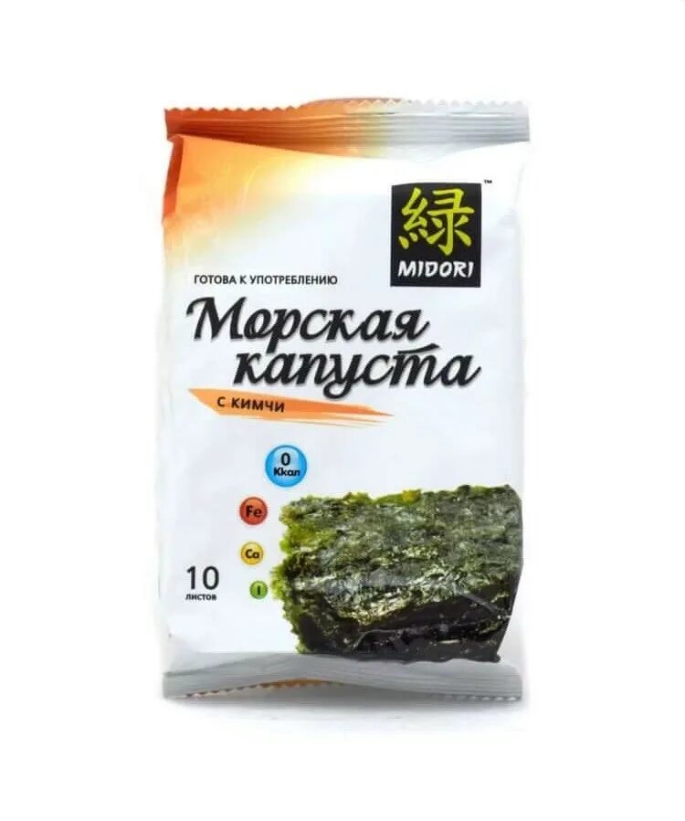 Сухая морская капуста купить. Чипсы нори Midori кимчи, 5 г. Midori морская капуста в кунжутном масле кимчи 5 г. Морская капуста Midori с кимчи 5 г. Мидори морская капуста в кунжутном масле кимчи.