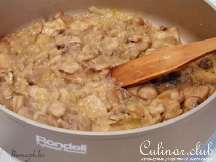 Рецепт каши с грибами и луком