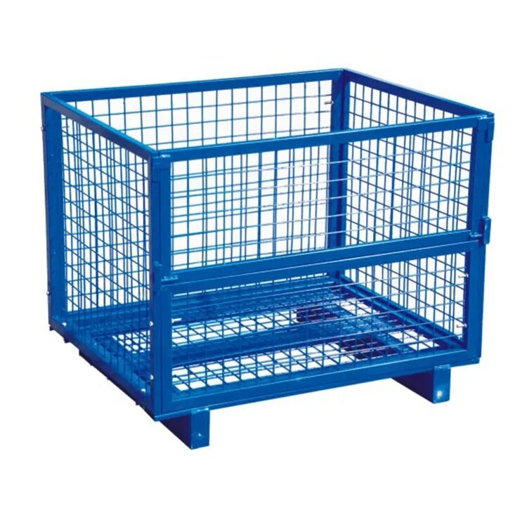 Куплю металлическую клетку. Foldable Storage Steel wire Mesh. Штабелируемый паллет металлический. Промышленная штабелируемая стальная сетчатая корзина. Сетчатый поддон.