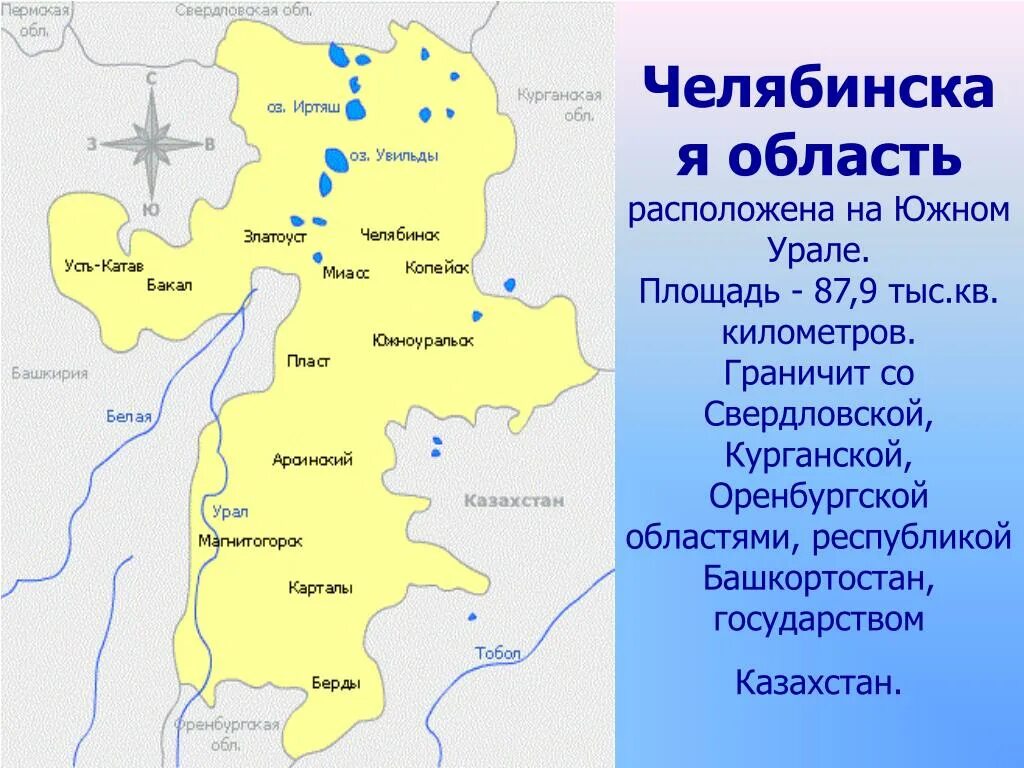 Области граничащие с Челябинской областью. С какими городами граничит Челябинская область. Границы Челябинской области на карте. Соседи Челябинской области.