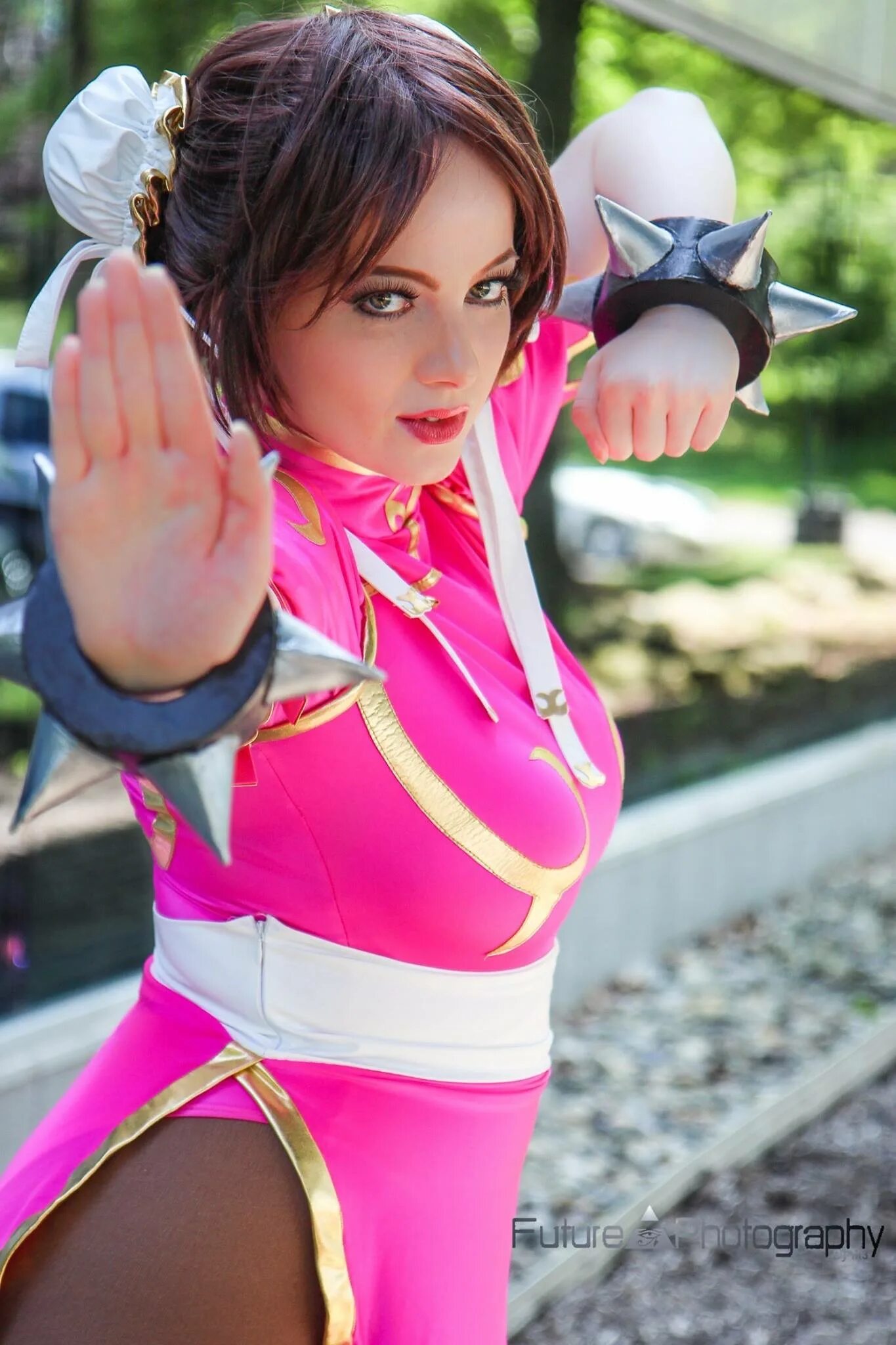 Chun li Cosplay by Elena Blueskies Cosplay. Стрит Файтер 4 Elena.