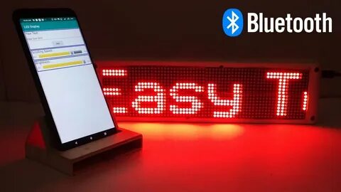Display text