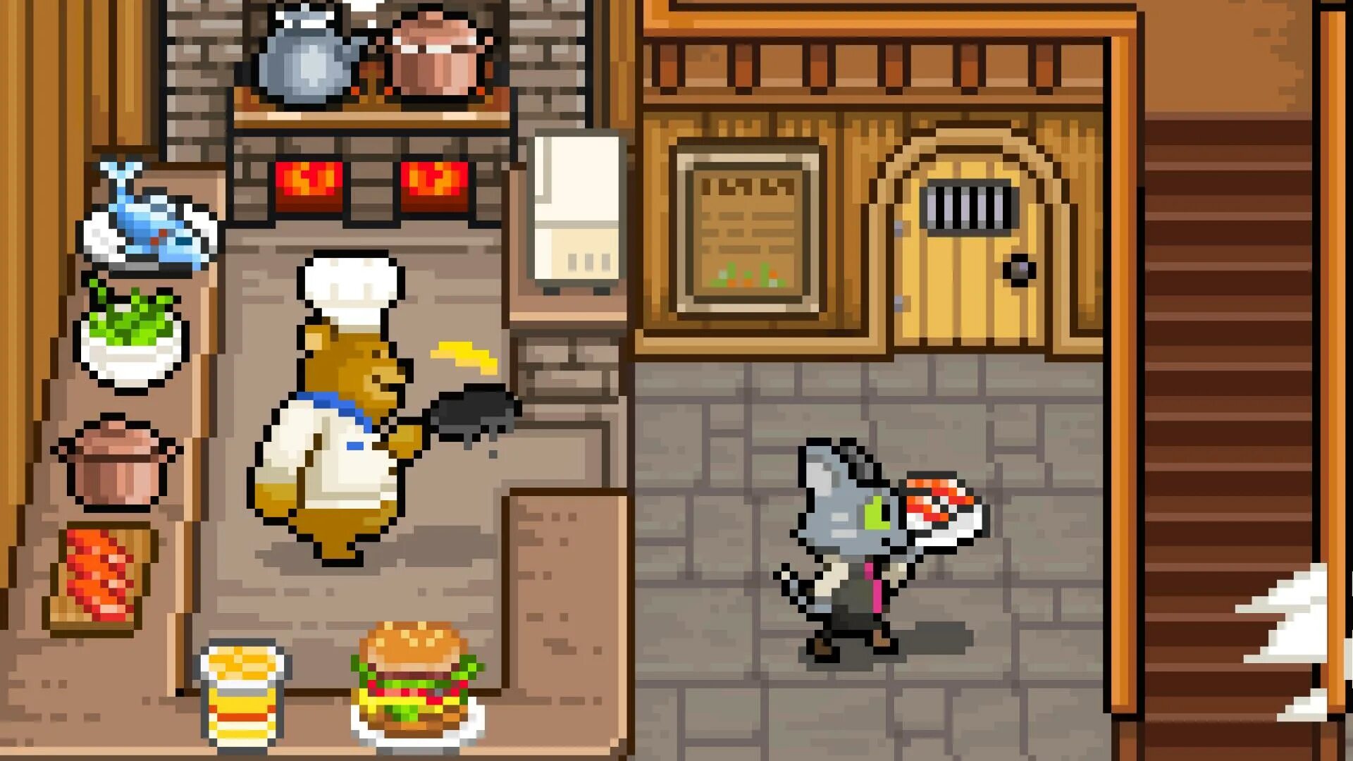 Как называется игра где мишка. Bear&#039;s restaurant игра. медвежий ресторан. ресторан медведя игра. игра кафе с медвежонком.