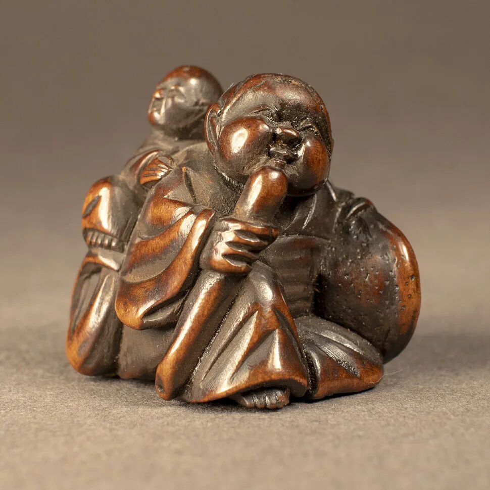 Нэцкэ япония 16-18 век. Нэцкэ эбису. Нэцкэ карасиси. Нецки. Нэцкэ три мудреца.