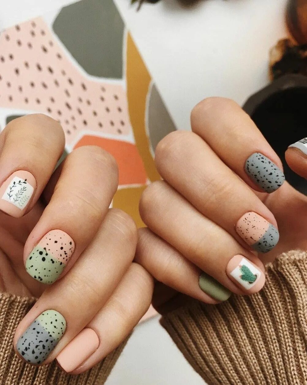 Spring Nail Art 2018: Cute Spring Nail Designs Ideas LadyLife #SpringNails Sprin