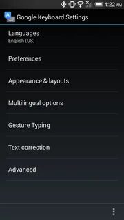 Setting apk