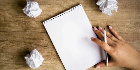 Take pieces of paper