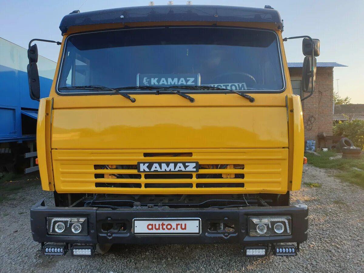 Купить б/у КамАЗ 5460 дизель механика в Люберцах: жёлтый 2009 года на Авто.ру ID