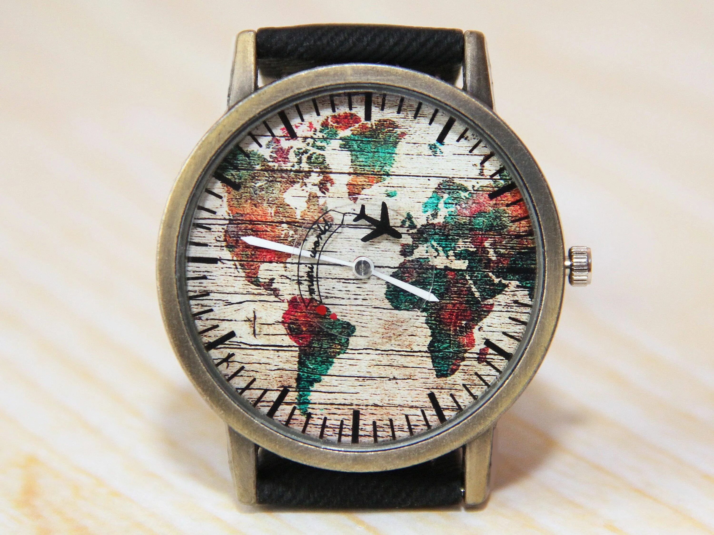 Финские часы с картой. World of watch. Watch myself