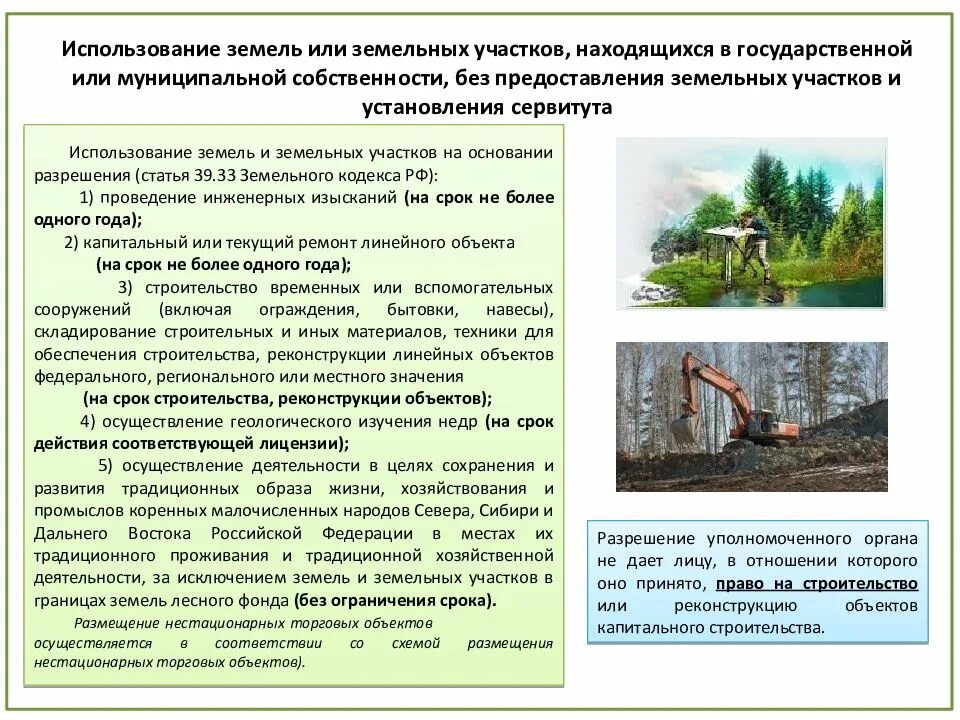 Сервитут государственная собственность
