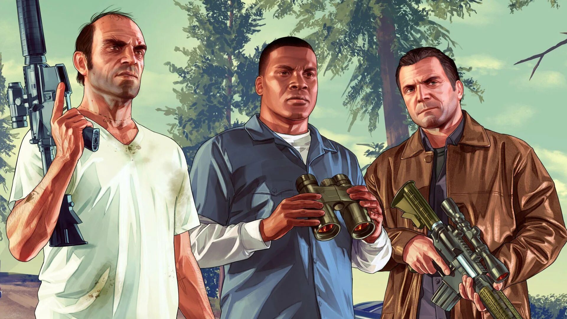 Игра лучше gta. ГТА 5. GTA 5 герои.