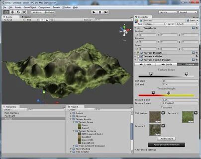 Unity layers