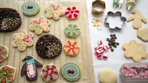 Making cookies
