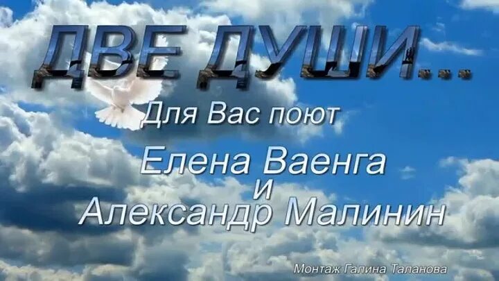 Ваенга душа текст. Две души гуляли по небесам текст. Ваенга и Малинин. Текст две души Ваенга Малинин.