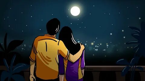 Pran Peanut Bar CG Illustration on Behance Painting Love Couple, Art Love C...