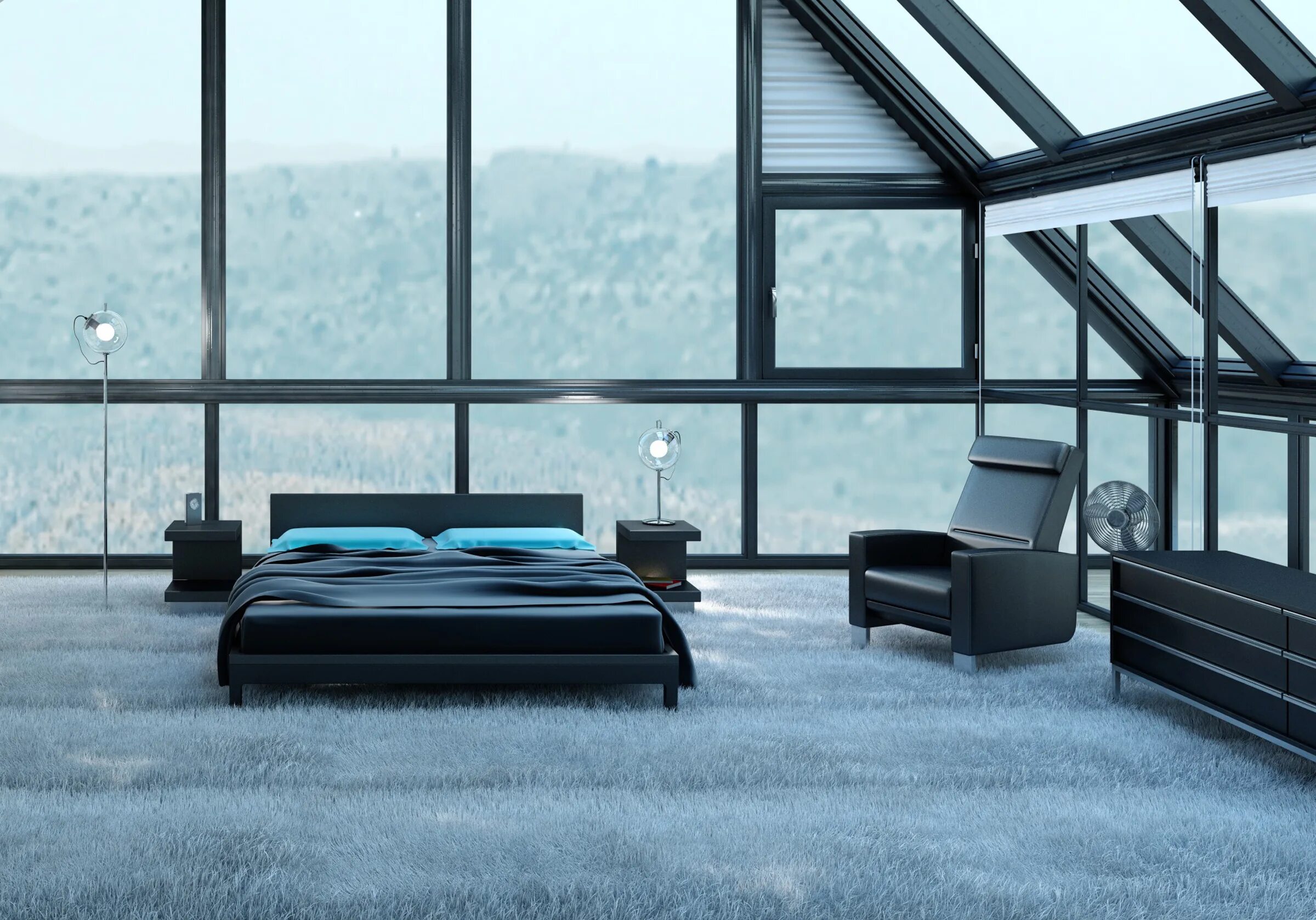 Красивые спальни. Фон гача лайф комната зал. Спальня в темных тонах. Evergreen fog. Fog rooms.