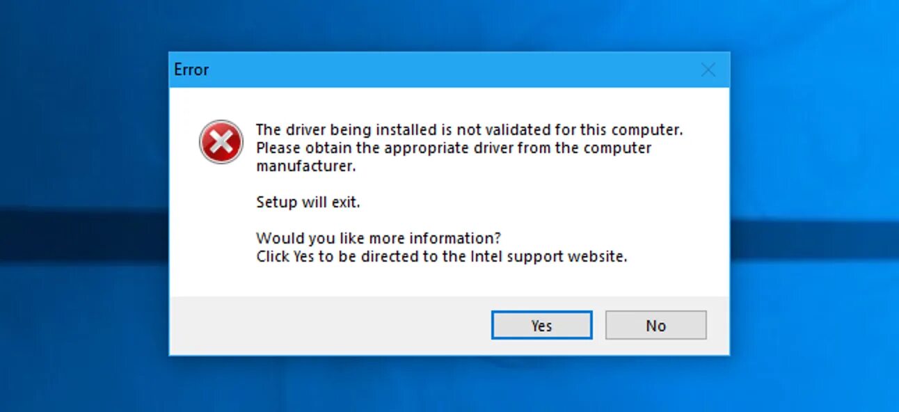 Validate error