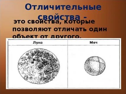 Отличительное свойство
