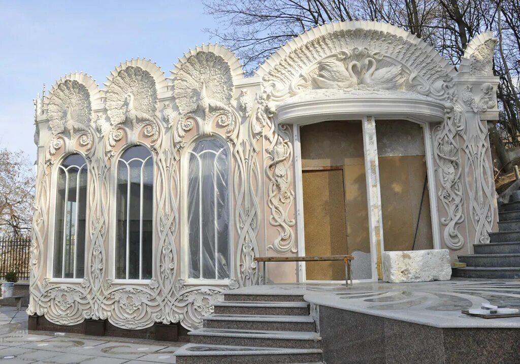 Дом из гипса. Стеклофибробетон (сфб). панели сфб (стеклофибробетон),. архитектурный бетон фибробетон. дом из стеклофибробетон (сфб).