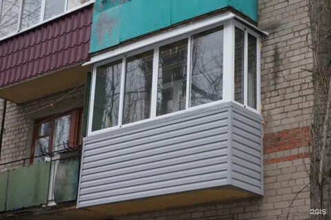 Отделка балкона сайдингом снаружи днепропетровская 2