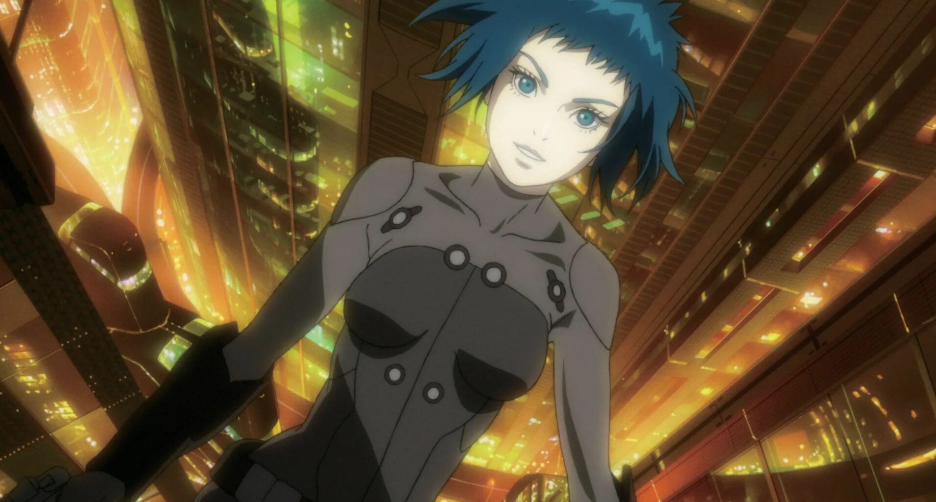 Призрак в доспехах / Koukaku Kidoutai. Мотоко Кусанаги 1995. Ghost in the Shell Motoko Kusanagi 1995. Gits opening